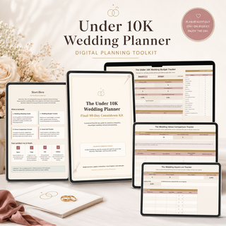 The Under 10K Wedding Planner — Final 90-Day Kit