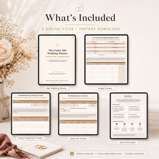 The Under 10K Wedding Planner — Final 90-Day Kit